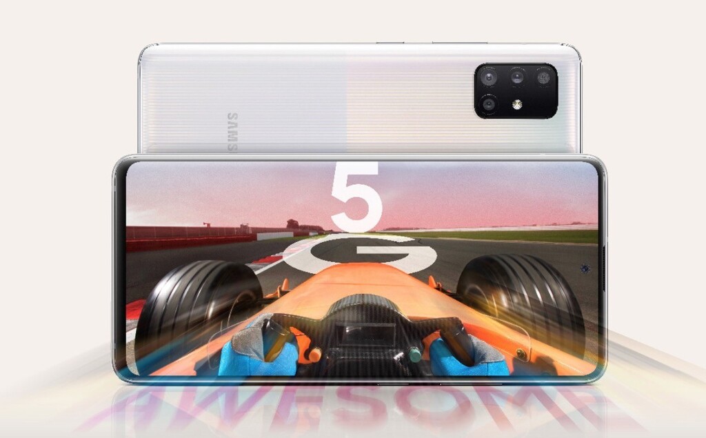 El Samsung Galaxy A71 5G comienza a actualizarse a Android 11 con One UI 3.0