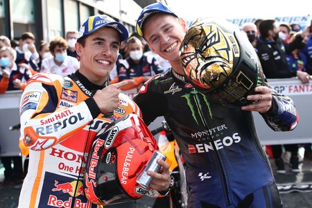 Marquez Quartararo Misano Motogp 2021