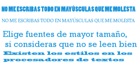Las tipografías existen, ahora sólo tenemos que usarlas en nuestros textos