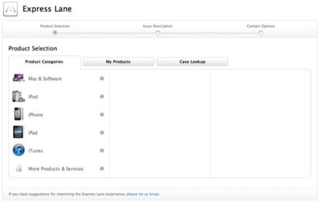 Express Lane, el nuevo centro de mantenimiento y soporte de Apple