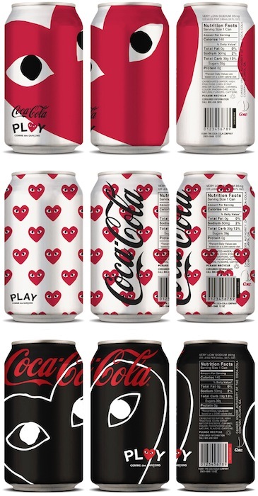 Coca-Cola con diseño de Comme des Garçons 