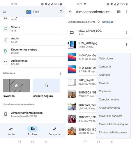 Explorador De Archivos Google Files