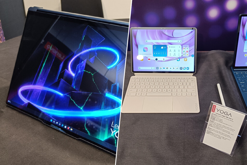Potencia local con IA y pantallas 4K: los nuevos portátiles y tablets Lenovo Yoga quieren revolucionar el trabajo creativo