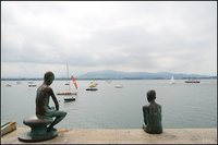 El monumento a los Raqueros de Santander