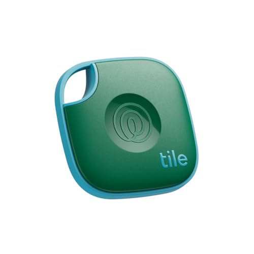 Tile by Life360 Mate (2024) - Localizador Bluetooth, localizador de Llaves y localizador de Objetos para Llaves, Bolsos y Mucho más.Compatible con iOS y Android. Paquete de 1 (Green Surf)