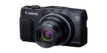 Si buscas una compacta con un gran zoom, la PowerShot SX710 HS de Canon cuesta hoy sólo 199 euros en Amazon