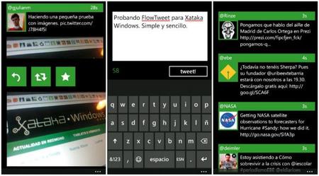 FlowTweet, el cliente de Twitter más minimalista para Windows Phone