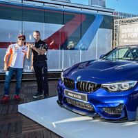 Marc Márquez estrena BMW M4 CS con su sexto título mundial de motociclismo 