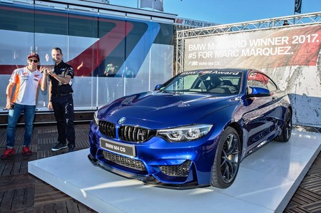 Marc Márquez estrena BMW M4 CS con su sexto título mundial de motociclismo