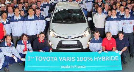 Toyota comienza la fabricación del Yaris híbrido en Francia