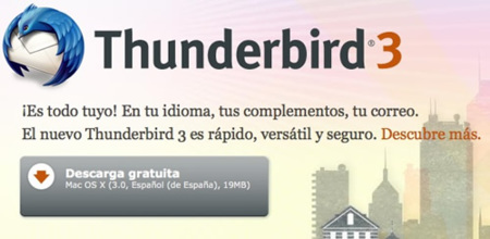 Disponible Thunderbird 3
