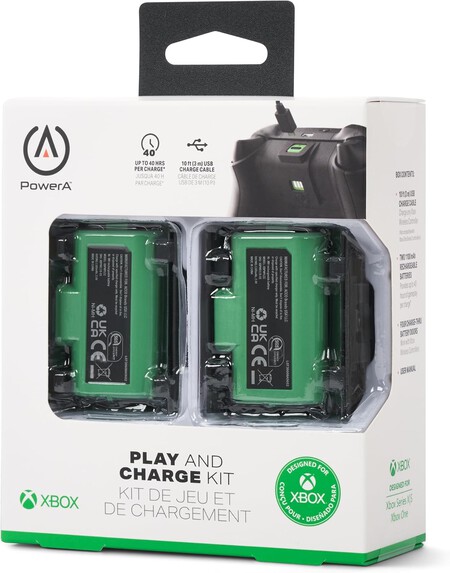 kit carga y juega xbox power a