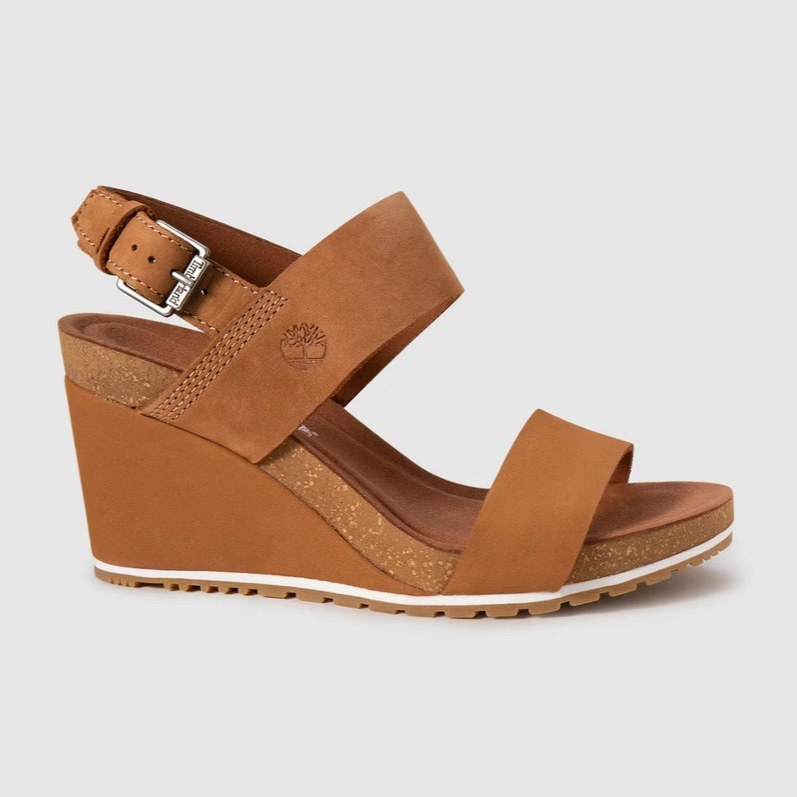 Sandalias de cuña de mujer