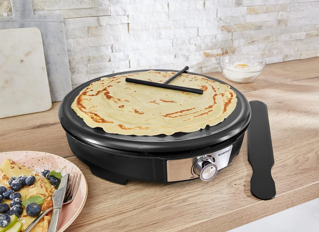 Disfruta de unas creps finísimas para desayunar o merendar con esta crepera de Lidl que está a un precio de escándalo