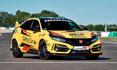 El muy radical Honda Civic Type R Limited Edition será el safety car del WTCR 2020, y así luce con pinturas de guerra