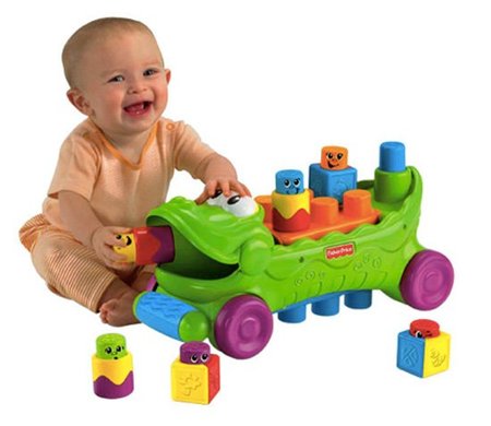 Cocodrilo bloques sorpresa Fisher-Price
