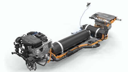 Célula de combustible del BMW iX5