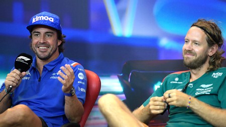 Alonso Vettel F1 2022