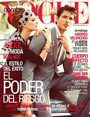 Andrés Velencoso toma el relevo a Gerard Piqué como imagen de H.E. by Mango