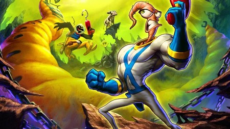 Hay un nuevo videojuego de Earthworm Jim en desarrollo, pero para la consola Intellivision Amico
