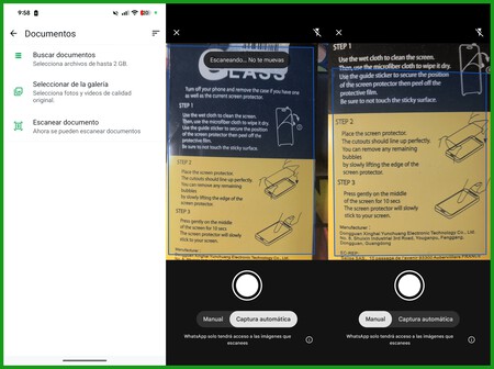Whatsapp Escanear Documentos