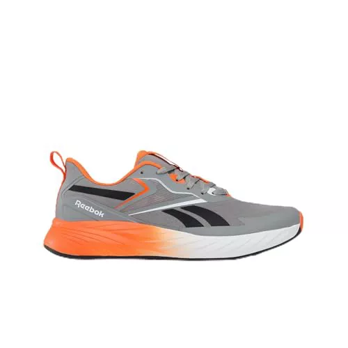 Reebok Zapatillas Deportivas para Hombre, Color Gris/Negro/atómico, Talla 43 EU