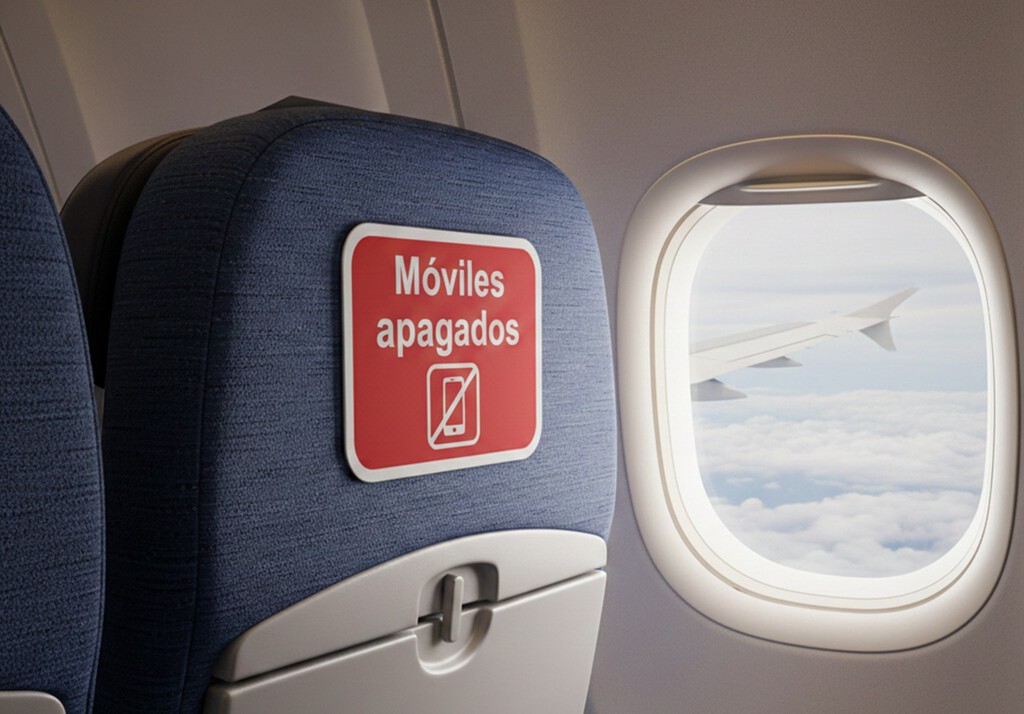 No es suficiente el modo avión: si te piden apagar por completo tu teléfono en un avión es por un motivo de peso