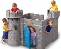 Nada de cabañas: ¡a jugar en un castillo! 