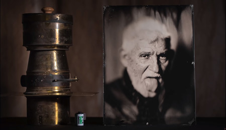 Este fotógrafo muestra cómo restauró y utilizó una enorme óptica Petzval de 500 mm F4.5 de 160 años de antigüedad
