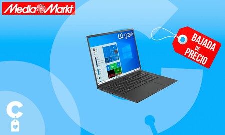 Llévate este portátil ultraligero por 100 euros menos en los LG Days de MediaMarkt: LG Gram por 899 euros