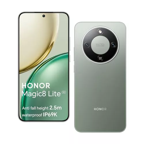 HONOR Magic8 Lite 5G Smartphone, 8 GB RAM y 256GB