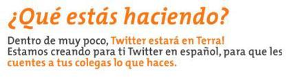 Twitter estará en español - Desmentido