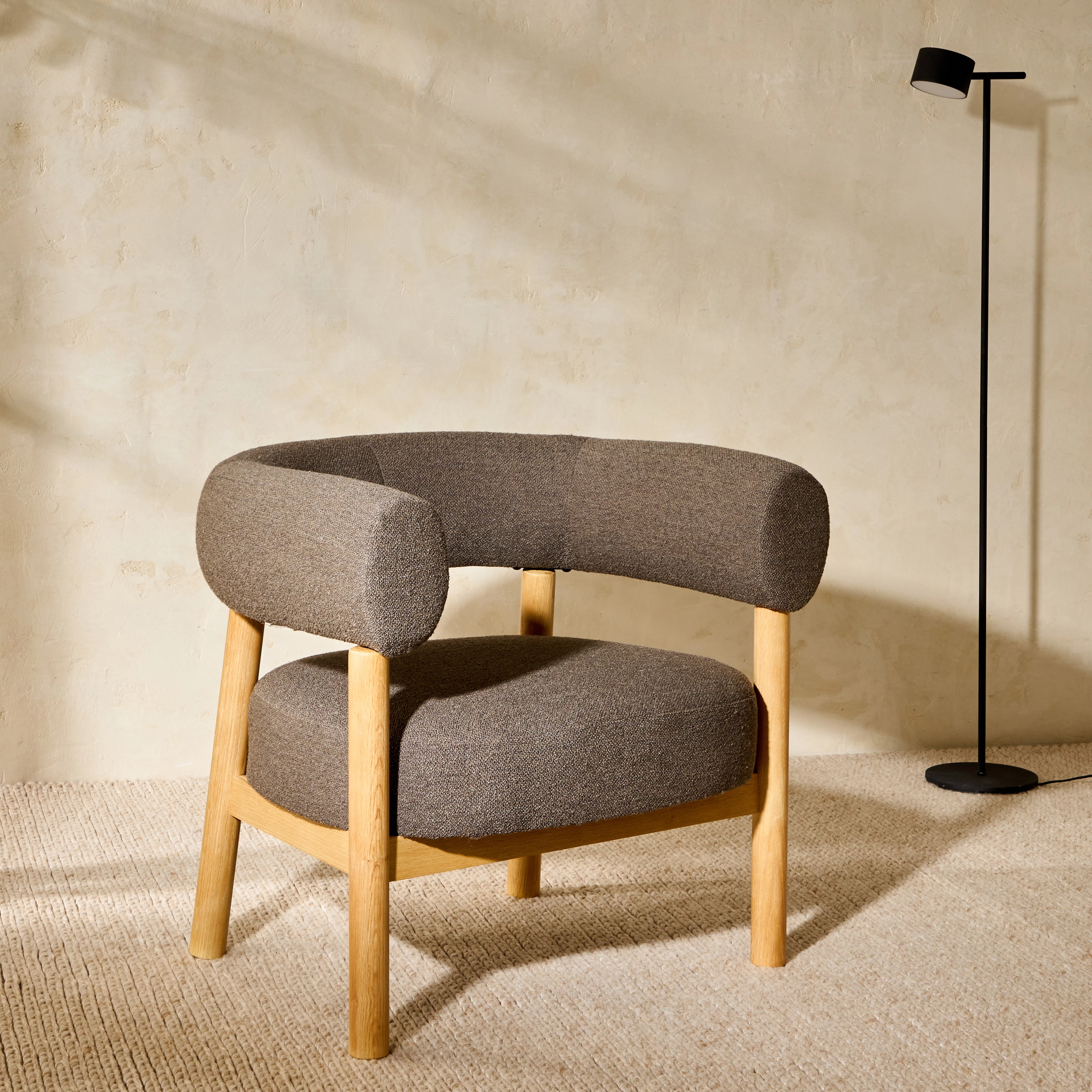 El Corte Inglés - Room
Butaca en tejido bouclé Nordic - Marrón