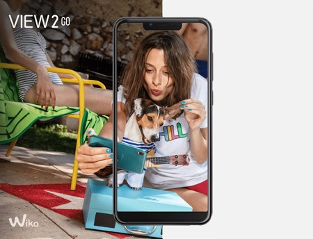 Wiko View 2 Go: un gama de entrada con acabado de cristal, pantalla con 'notch' y 4.000 mAh de batería