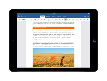 Microsoft golpea: ahora Office para iOS permite la edición sin necesidad de suscripción