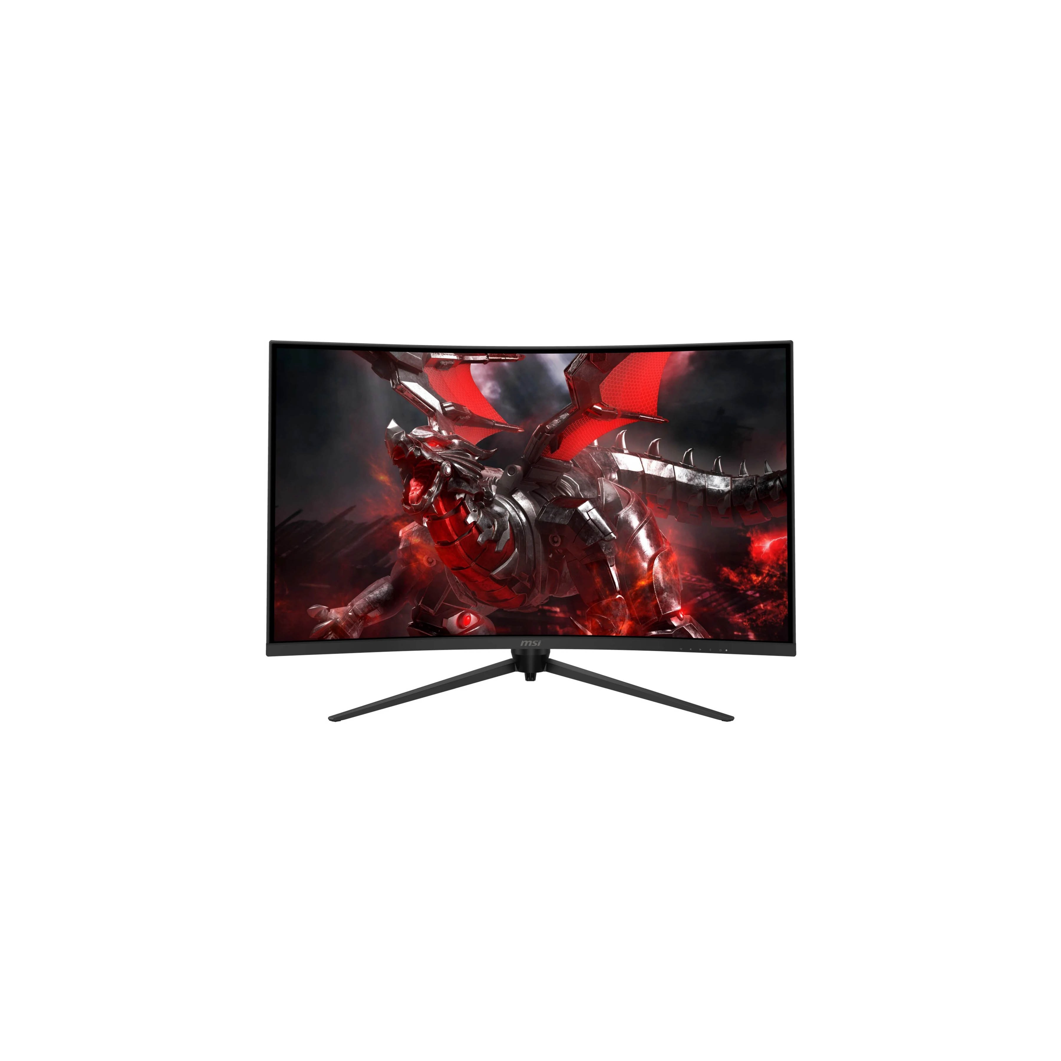 Monitor gaming - MSI Optix G321CQP, 31.5", WQHD, VA, 1 ms, 165Hz, Curvo, Blue Light PRO, Negro