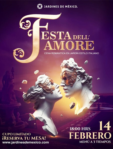 Así será la Festa dell’Amore, la experiencia gastronómica más romántica en Jardines de México: costos y cómo llegar