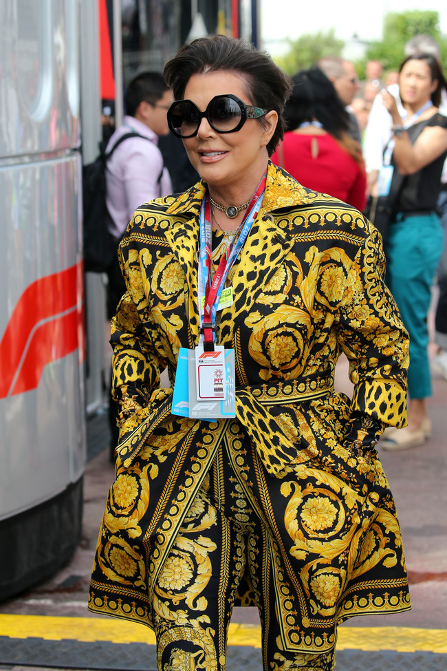 kris jenner monaco versace
