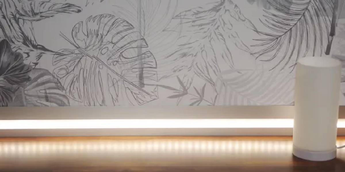 rodapiés con LED