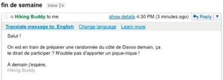 Gmail añade traducción automática de los correos