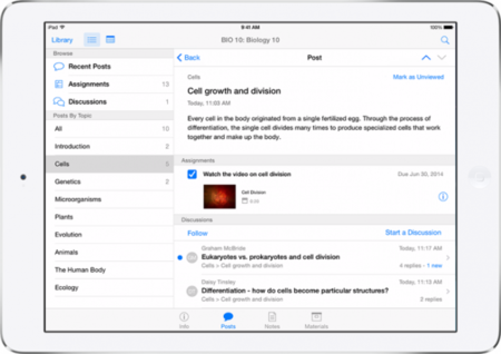 iTunes U estrenará foros y permitirá la creación de cursos desde el iPad a partir del 8 de julio