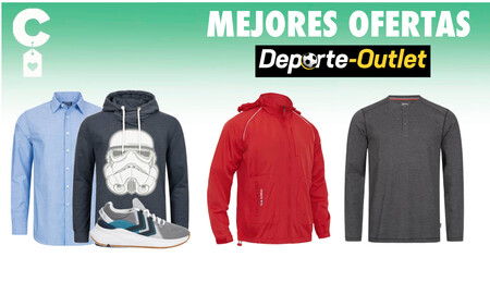 Camisas Slazenger por 4,99 euros, cortavientos Macro por menos de 7 euros y sudaderas Star Wars rebajadas: mejores ofertas Deporte Outlet