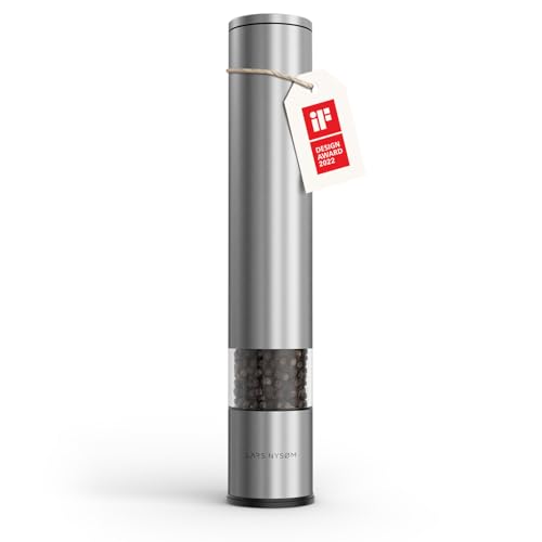 LARS NYSØM Molinillo de Sal y Pimienta Manual Grande 