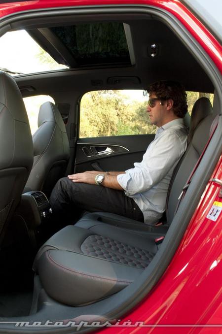 Audi RS 6 Avant plazas traseras