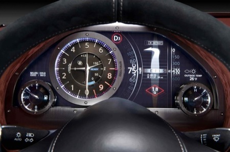 Infiniti Essence Concept interior