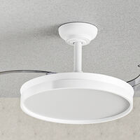 El ventilador de techo que se convierte en lámpara está rebajado por debajo de los 50 euros  