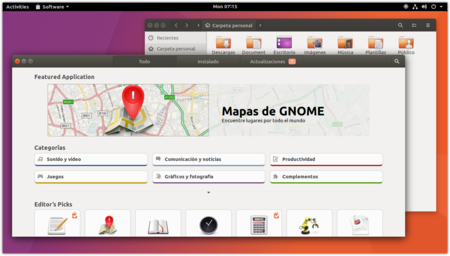 Así se ve Ubuntu 17.10 funcionando con GNOME en las últimas versiones alfa de la distro