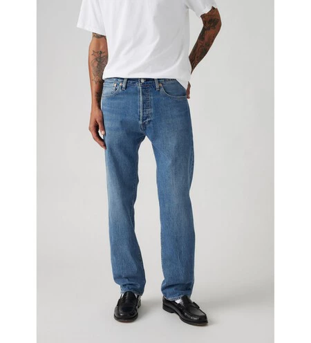 Levis 501 Levisoriginal Fit Med Indigo Worn In 00501 3649 3244011 A
