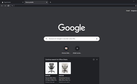 Google experimenta con la opción de mostrar anuncios de Google Shopping en la página de 'Nueva pestaña' de Chrome