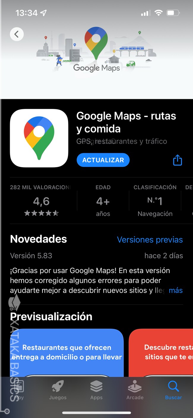Cómo activar el modo oscuro de Google Maps en tu iPhone